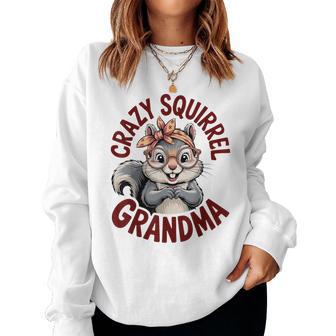 Squirrel Grandma Cute Animal Grandma Women Sweatshirt - Thegiftio UK
