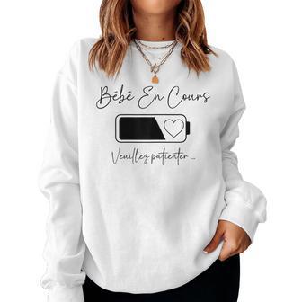 Future Maman 2024 Annonce Grossesse Enceinte Sweat-shirt pour femme - Cadeauxyz