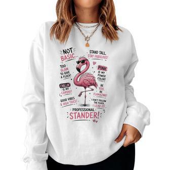 Love Flamingo Chemise Pour Amoureux De Flamants Roses Pour Enfants Et Filles Sweat-shirt pour femme - Cadeauxyz