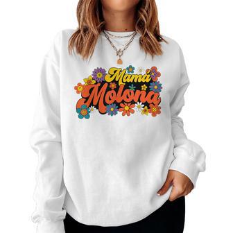 Mamá Mejor Mamá Día De La Madre Bendita Mamá Bono Mama Molona Sudadera Mujer - Regaloses