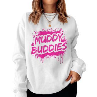 Muddy Buddies Muddy Race Mud Track Women Sweatshirt - Thegiftio UK