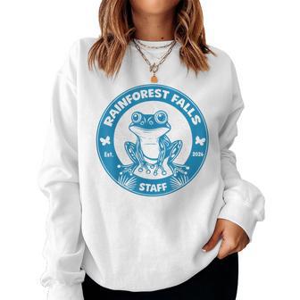 Rainforest Falls Staff Vbs 2026 Director Teacher Women Sweatshirt | Seseable UK