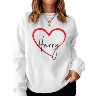 Retro Harry I Heart Harry I Love Harry Personalizada Hombres Es Sudadera Mujer - Regaloses