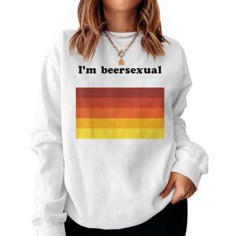 Soy Beersexual Cerveza Beer Orgullo Lgbtq Sudadera Mujer - Regaloses