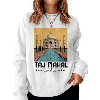タージマハル インド お土産 女性 男性 インド土産 レディーススウェットシャツ - Kawaiitshirt