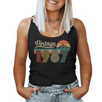 39 Años Cumpleaños Hombre Hecho En 1987Intage Regalo Camiseta sin mangas para mujer - Regaloses