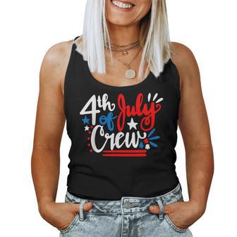 4Th Of July Crew Family Matching Patriotic Kids Women Tank Top - Thegiftio UK