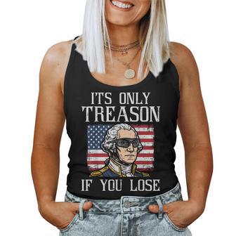 4Th Of July Only Treason If You Lose Kids Women Tank Top - Monsterry