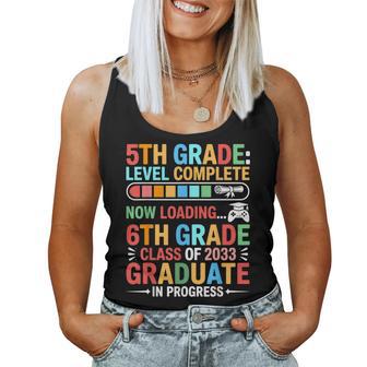 5Th Grade Level Complete Last Day Of School Kids 5Th Grade Women Tank Top - Thegiftio UK