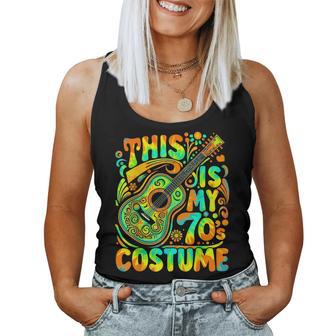 This Is My 70S Costume Retro Groovy Hippie Women Tank Top - Thegiftio UK