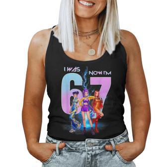 7Th Birthday K-Pop Girls I Was 6 Now Im 7 Birthday 6 7 Meme Women Tank Top - Thegiftio UK