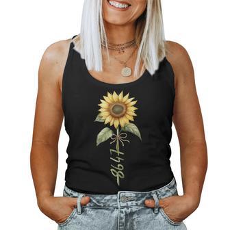 86 47 Floral Sunflower Women Tank Top - Thegiftio UK