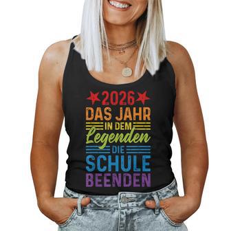 Abschluss 2026 Das Jahr In Dem Legenden Diechule Beenden Tank Top Frauen - Seseable