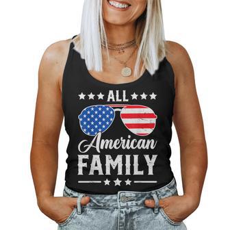 All American Family 4Th Of July Patriotic Usa Matching For Kids Men Women Tank Top - Thegiftio UK