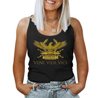 Ancient Roman Legion Eagle Julius Caesar -Eniidiici In Mangas Camiseta sin mangas para mujer - Regaloses