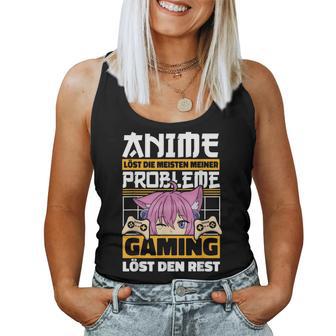 Anime Gamer Zockerpruch Weeb Kawaii Anime Girl Otaku Tank Top Frauen - Seseable