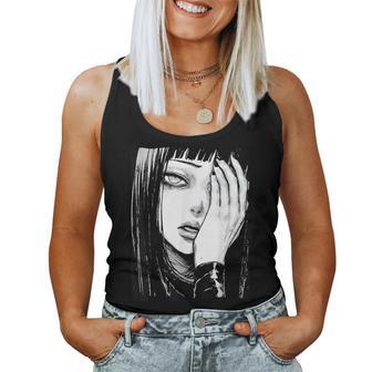 Anime Gothique Manga Japon Kawaii Goth Girl Alt Esthétique Débardeur pour femme - Cadeauxyz