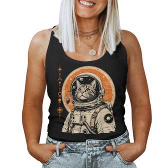Astronaute Chat Garçons Adolescents Hommes Filles Galaxie Astronaute Chat Débardeur pour femme - Cadeauxyz