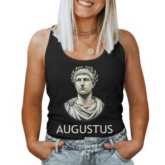 Augusto Emperador De Roma Antigua Roma Camiseta sin mangas para mujer - Regaloses