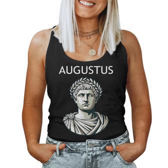 Augusto Emperador De Roma Camiseta sin mangas para mujer - Regaloses