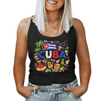 Bandera Cubana Para Niños E Hispanos Bandera De Cuba Tradicional Para Hombres Y Es Camiseta sin mangas para mujer - Regaloses