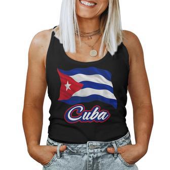Bandera De Cuba Patriótica Hombres Es Niños Cubano Camiseta sin mangas para mujer - Regaloses