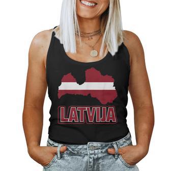 Bandiera Della Lettonia Patriottica Uomini Donne Bambini Lettonia Canotta da donna - Novitaregali
