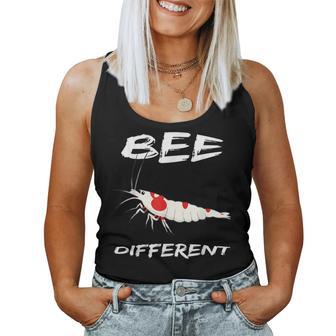 Bee Different Redbee アクアリストへのプレゼント シュリンプ レディースタンクトップ - Kawaiitshirt