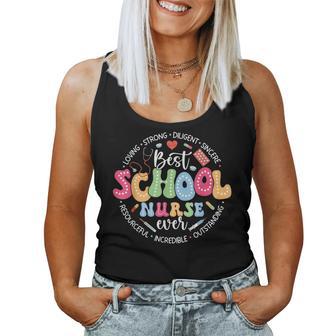 Best School Nurse Ever Appreciation Girl Nurse Week Women Tank Top - Thegiftio UK