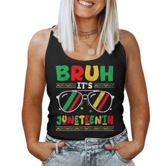 Bruh It's Junenth 1865 African American Boys Girls Kids Women Tank Top - Thegiftio UK