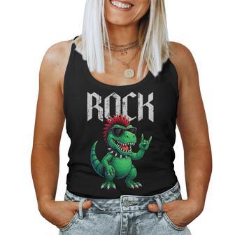 Cadeau De Musique Punk Rock Dinosaure Punk Rock Pour Hommes S Enfants Débardeur pour femme - Cadeauxyz