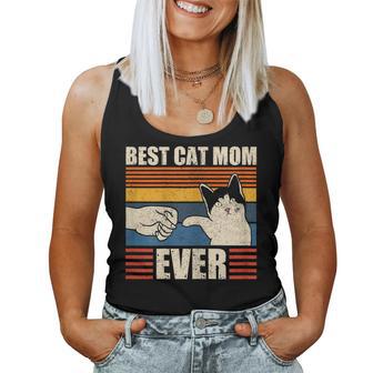 Cadeau Humoristique Pour Maman À Chat Best Cat Mom Ever Débardeur pour femme - Cadeauxyz
