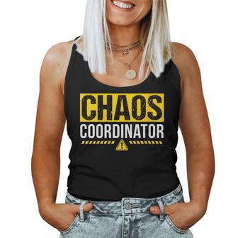 Chaos Coordinator Pour Enseignants Gestionnaires Et Infirmières Débardeur pour femme - Cadeauxyz