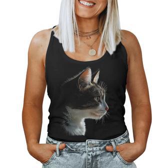 Chat Animal Illustration Graphique Chat Débardeur pour femme - Cadeauxyz