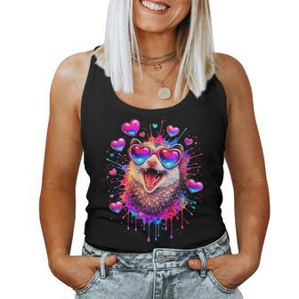 Chemise Humoristique Opossum Love Avec Cœur Coloré Débardeur pour femme - Cadeauxyz
