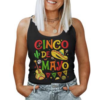 Cinco De Mayo Mexican Fiesta Party 5 De Mayo Women Women Tank Top | Mazezy