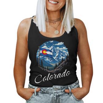 Colorado Flag Patriotic Kids Coloradan Women Tank Top - Thegiftio UK