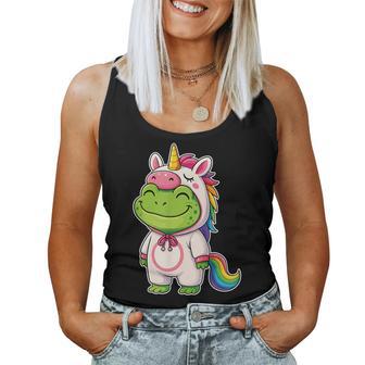 Costume De Grenouille Kawaii En Licorne Pour Filles Et Enfants Débardeur pour femme - Cadeauxyz