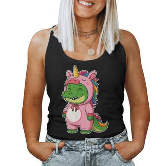 Costume De Licorne En Crocodile Kawaii Pour Filles Et Enfants Débardeur pour femme - Cadeauxyz