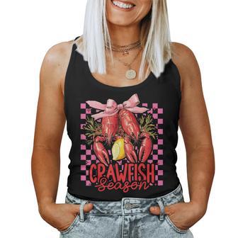 Crawfish Season Crawfish Boil Lobster Cajun Women Women Tank Top - Thegiftio