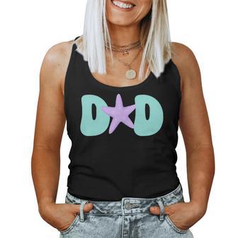 Dad Of The Birthday Girl One-Der The Sea Mama Under Sea Women Tank Top | Seseable UK