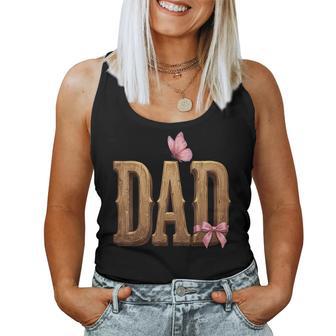 Dad Of Daughter Father Girl Proud Dad Women Tank Top | Seseable UK