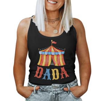 Dada Of Birthday Boy Girl Circus Carnival Matching Family Women Tank Top | Seseable UK