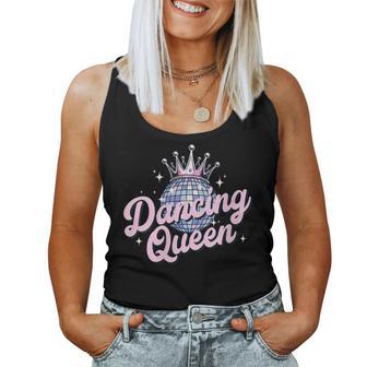 Dancing Queen Boule Disco Couronnée Débardeur pour femme - Cadeauxyz