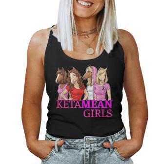 Divertido Festival De Rave Ketamean Girls Camiseta sin mangas para mujer - Regaloses