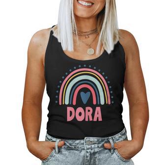 Dora Nombre Personalizado Myth Legend Rosa Fiesta De Cumpleaños Camiseta sin mangas para mujer - Regaloses