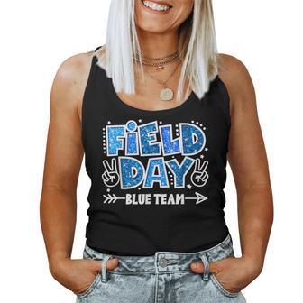 Field Day Blue Team For Teacher Kids Field Day Games Women Tank Top | Mazezy