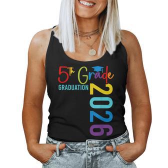 Fifth 5Th Grade Grad 2026 Elementary School Graduate Women Tank Top | Seseable UK