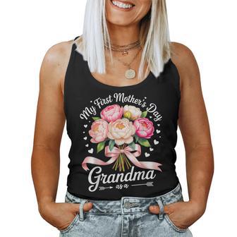 My First Mother’S Day As A Grandma A Mommy 2026 Women Tank Top - Monsterry