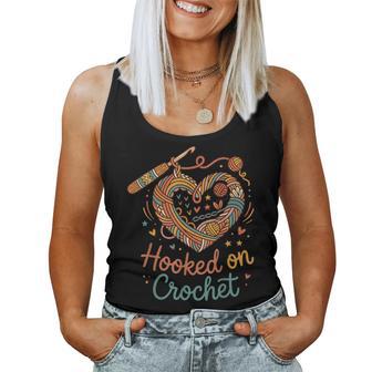 Fun And Cute Crochet Crochet Lover Yarn For Women Women Tank Top - Thegiftio UK